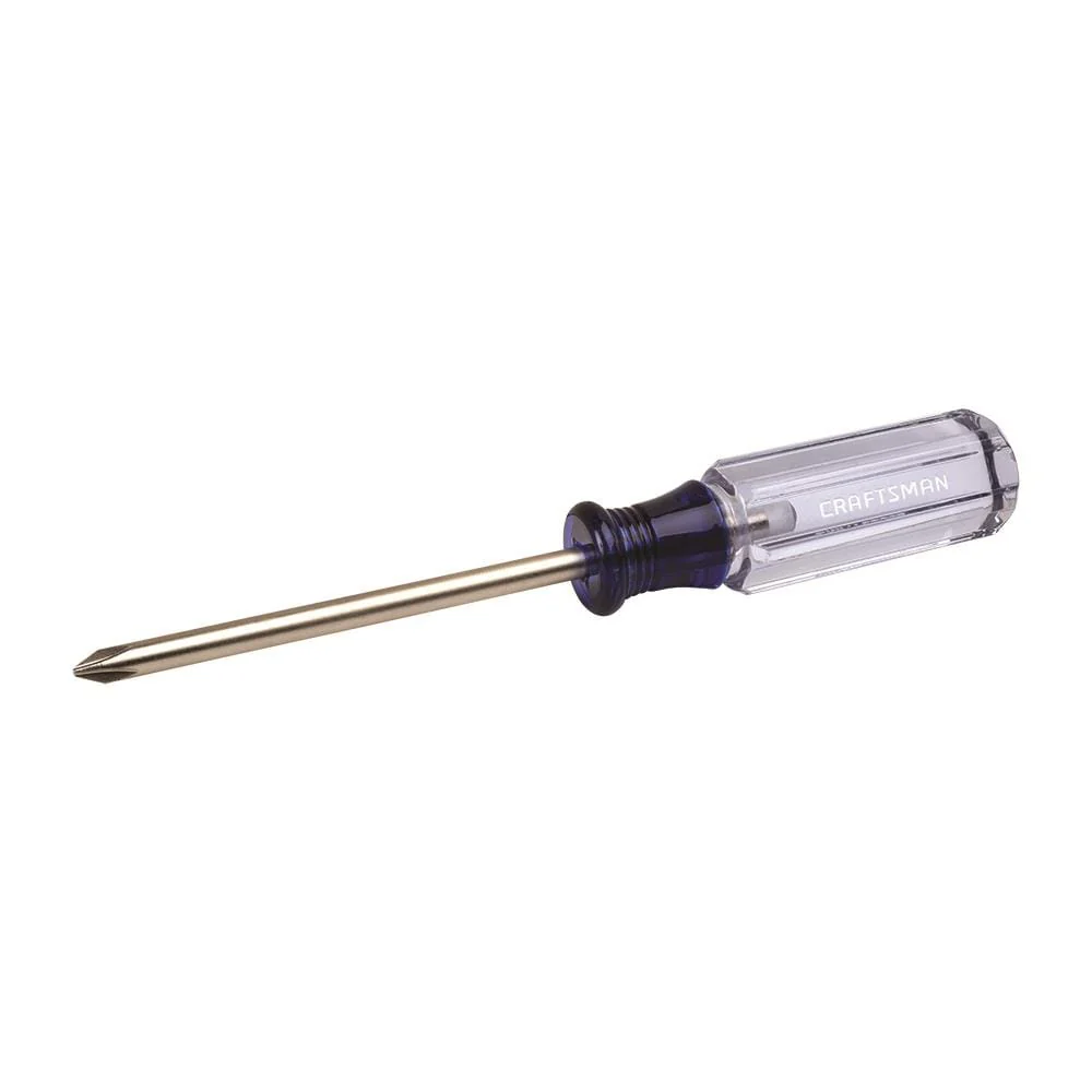 CRAFTSMAN Acetate Handle #1 x 3-in Phillips Screwdriver, CMHT65002 - Image 2