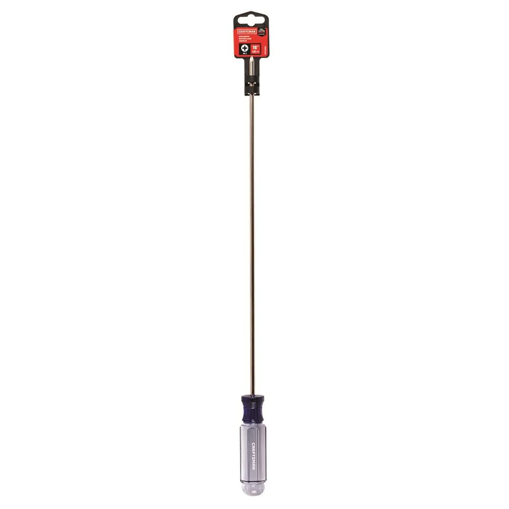 CRAFTSMAN Acetate Handle #2 Phillips Screwdriver, 16-in Shaft - Image 3