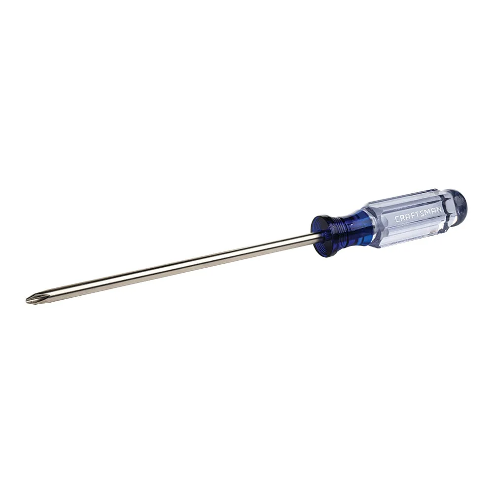 CRAFTSMAN Acetate Handle #2 x 6-in Phillips Screwdriver (CMHT65005) - Image 2