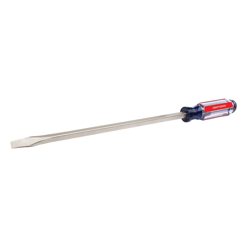 CRAFTSMAN Acetate Handle 3/8-in x 12-in Slotted Screwdriver, CMHT65027 - Image 2
