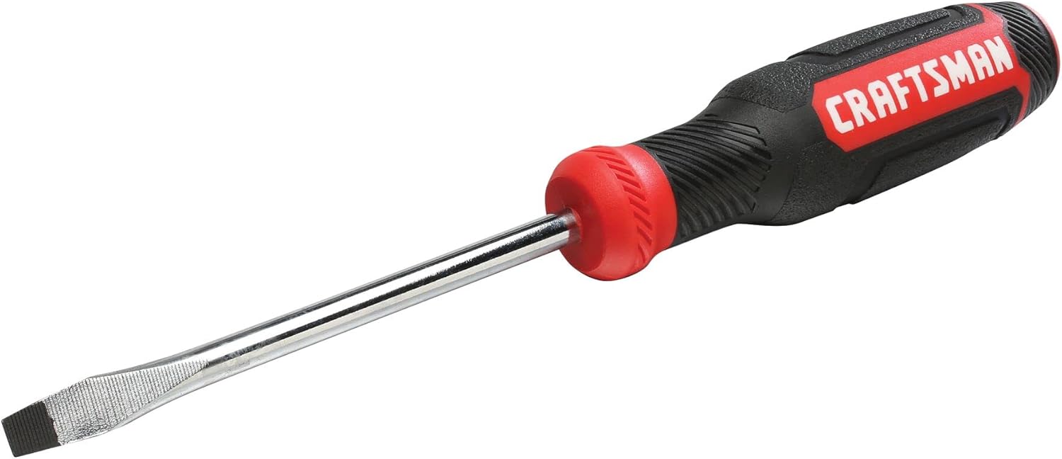 CRAFTSMAN Bi‑Material Handle 1/4-in Slotted Screwdriver, 4-in Shaft (CMHT65059N) - Image 2