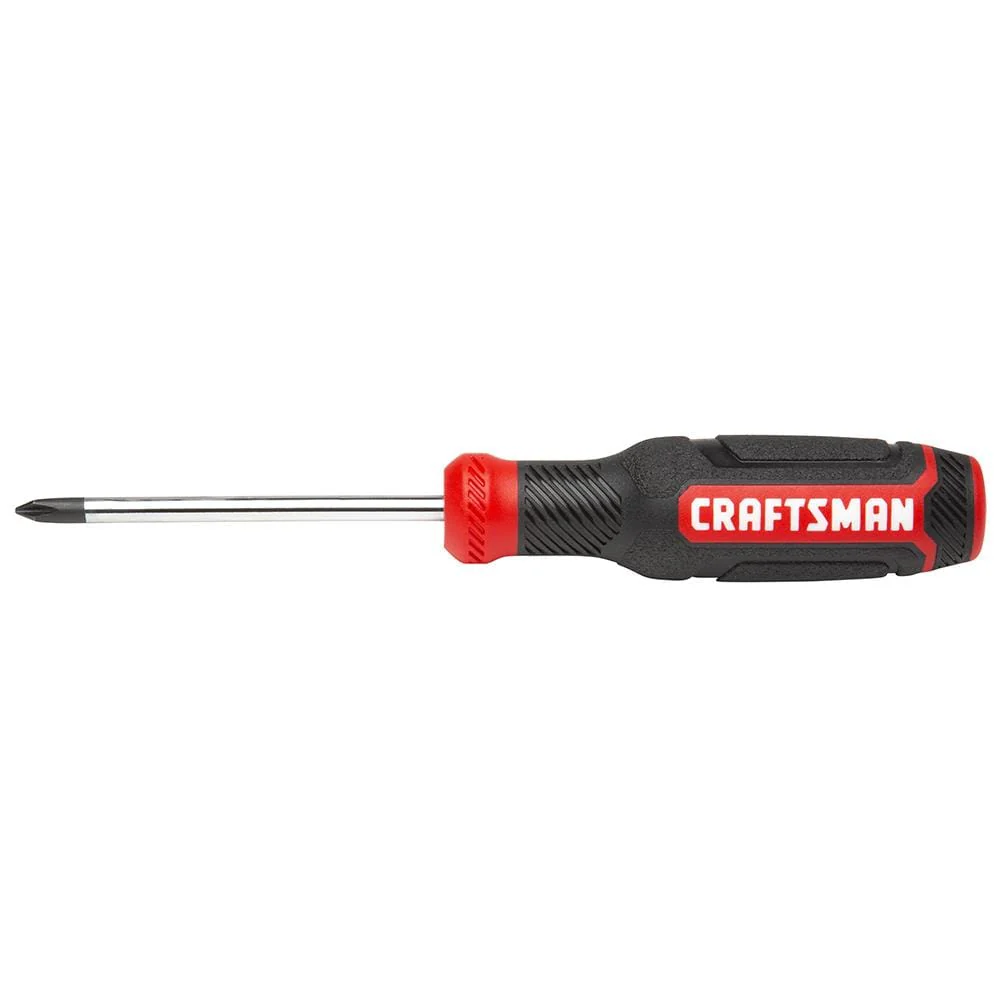 CRAFTSMAN Bi‑Material Handle #1 x 3-in Phillips Screwdriver
