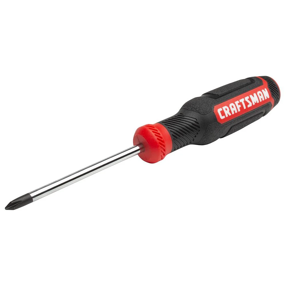 CRAFTSMAN Bi‑Material Handle #1 x 3-in Phillips Screwdriver - Image 2