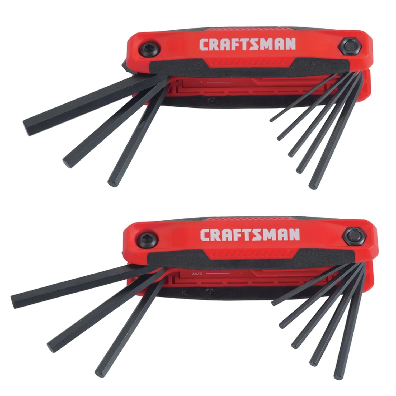 Craftsman Metric and SAE Fold-Up Hex Key Set, 2 Pack