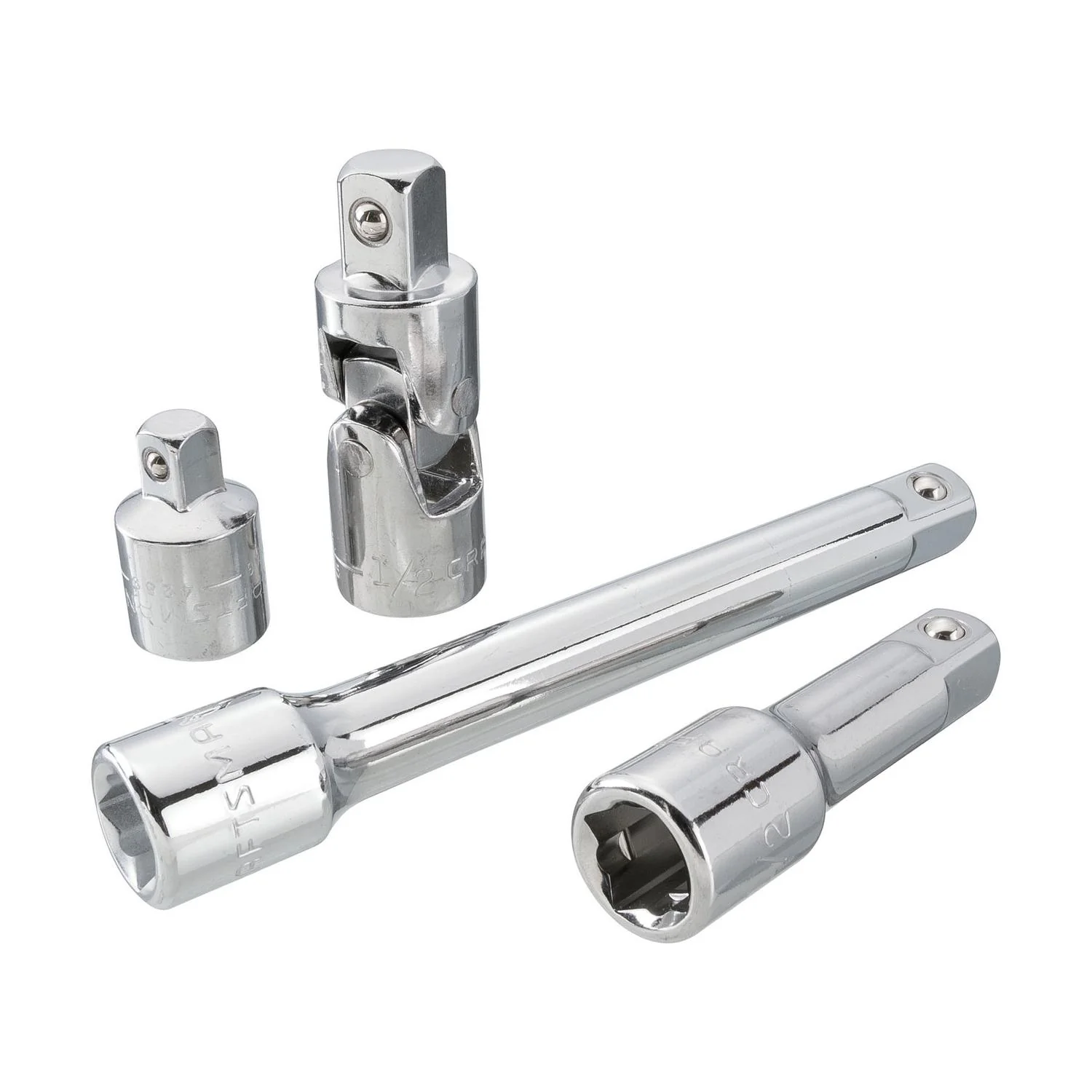 Craftsman 4 pc Metric and SAE Socket Accessory Set, 1/2 in. Drive