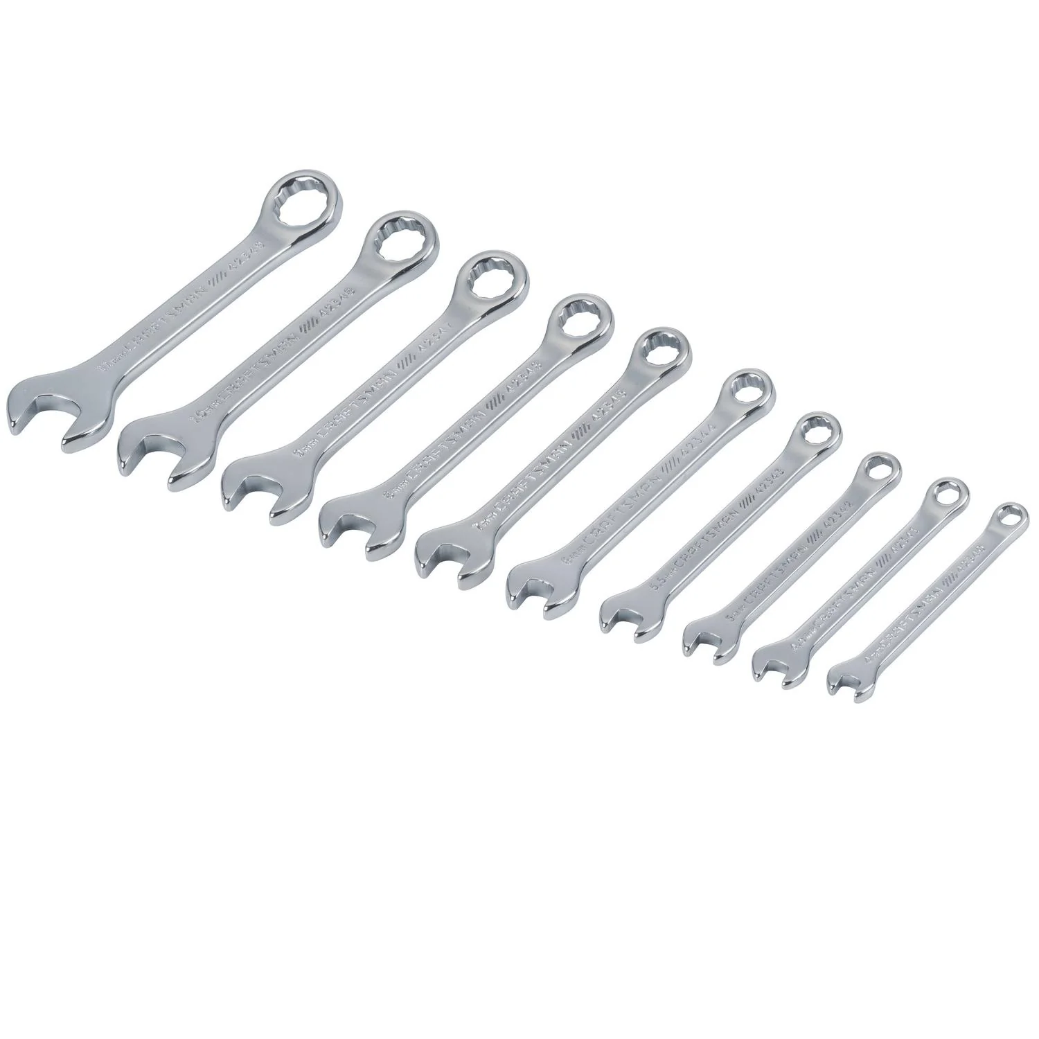 Craftsman Metric Ignition Wrench Set, 10 pc - Durable Steel Construction - Image 2