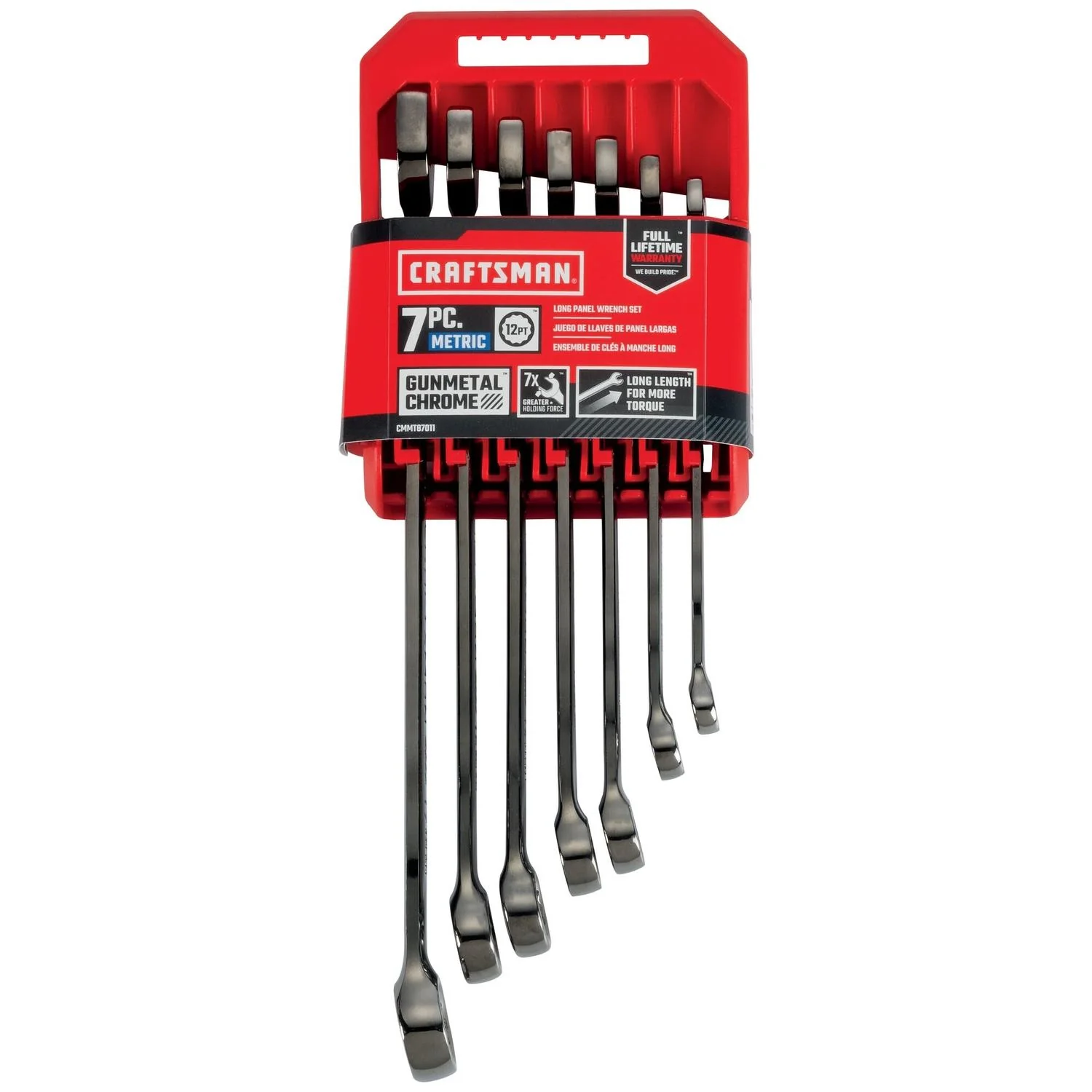Craftsman Metric Long Panel Combination Wrench Set, 7 pc - Image 3