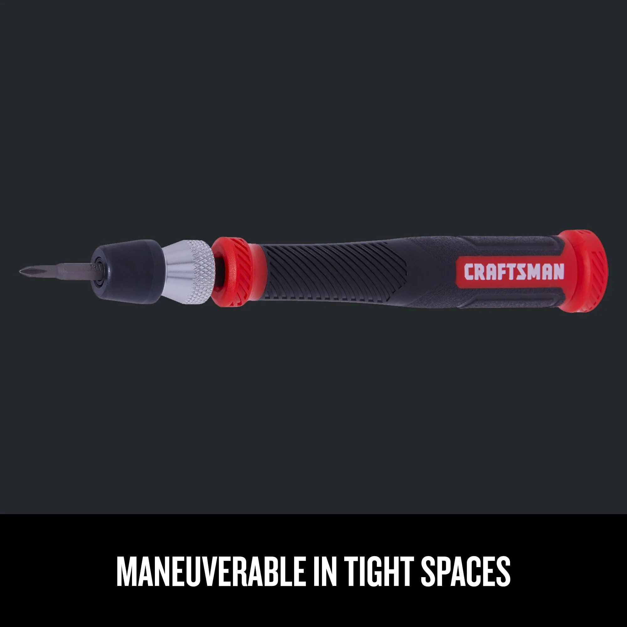 CRAFTSMAN Precision 14-Piece Bi-Material Handle Multi-Bit Screwdriver Set - Image 4