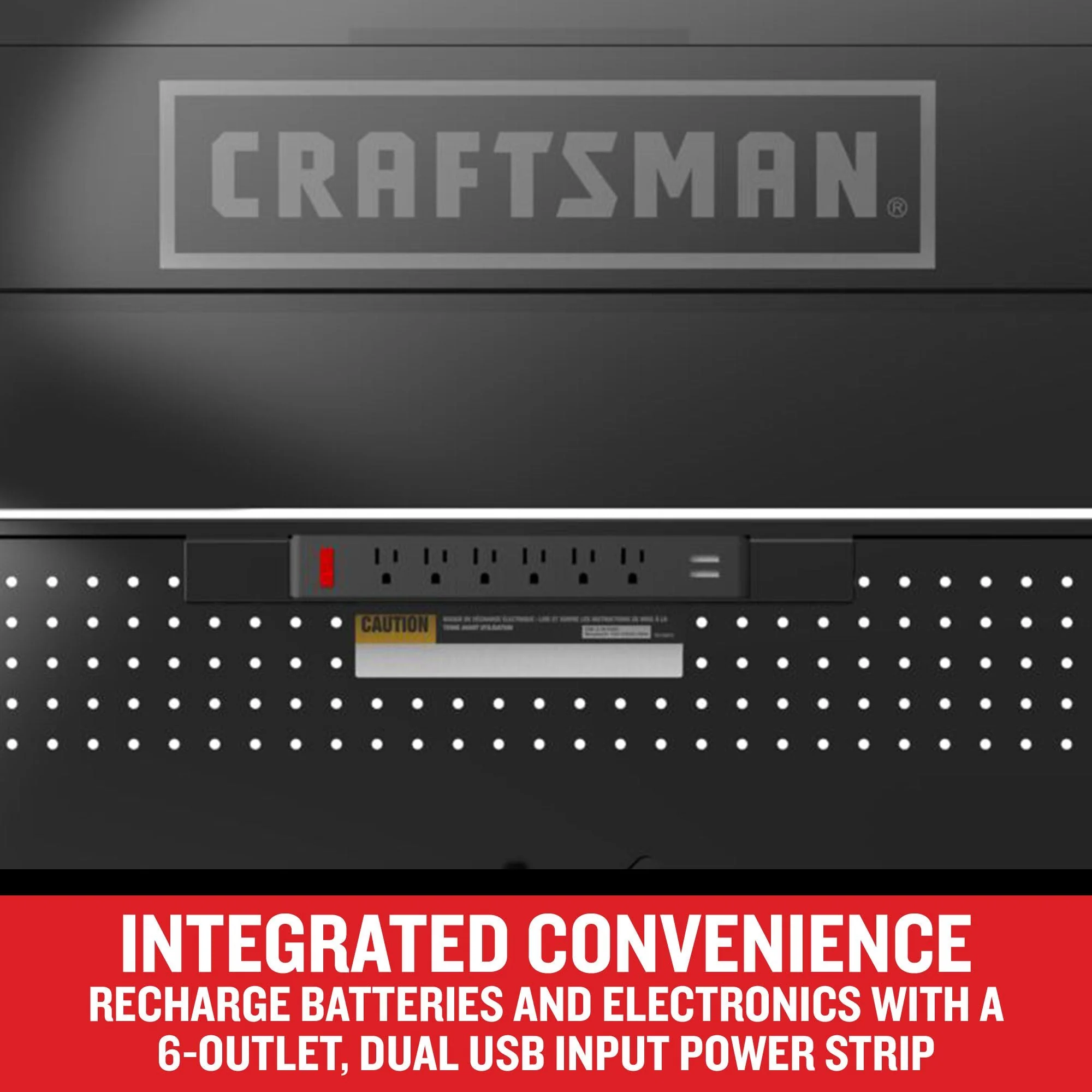 CRAFTSMAN Premium 2000 Series 7-Drawer Steel Tool Chest, Black - Image 4