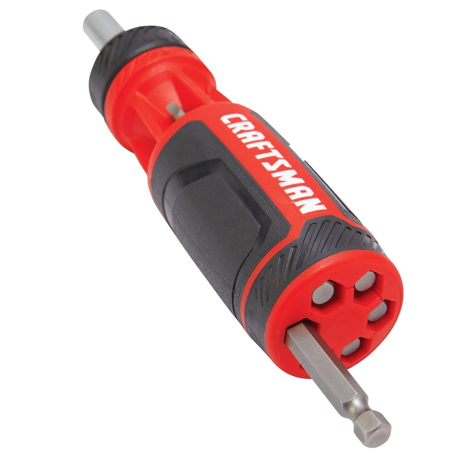 Craftsman Push-n-Pick Ratcheting Multi-Bit Screwdriver Kit, 10.6 in, 7 pc - Image 4
