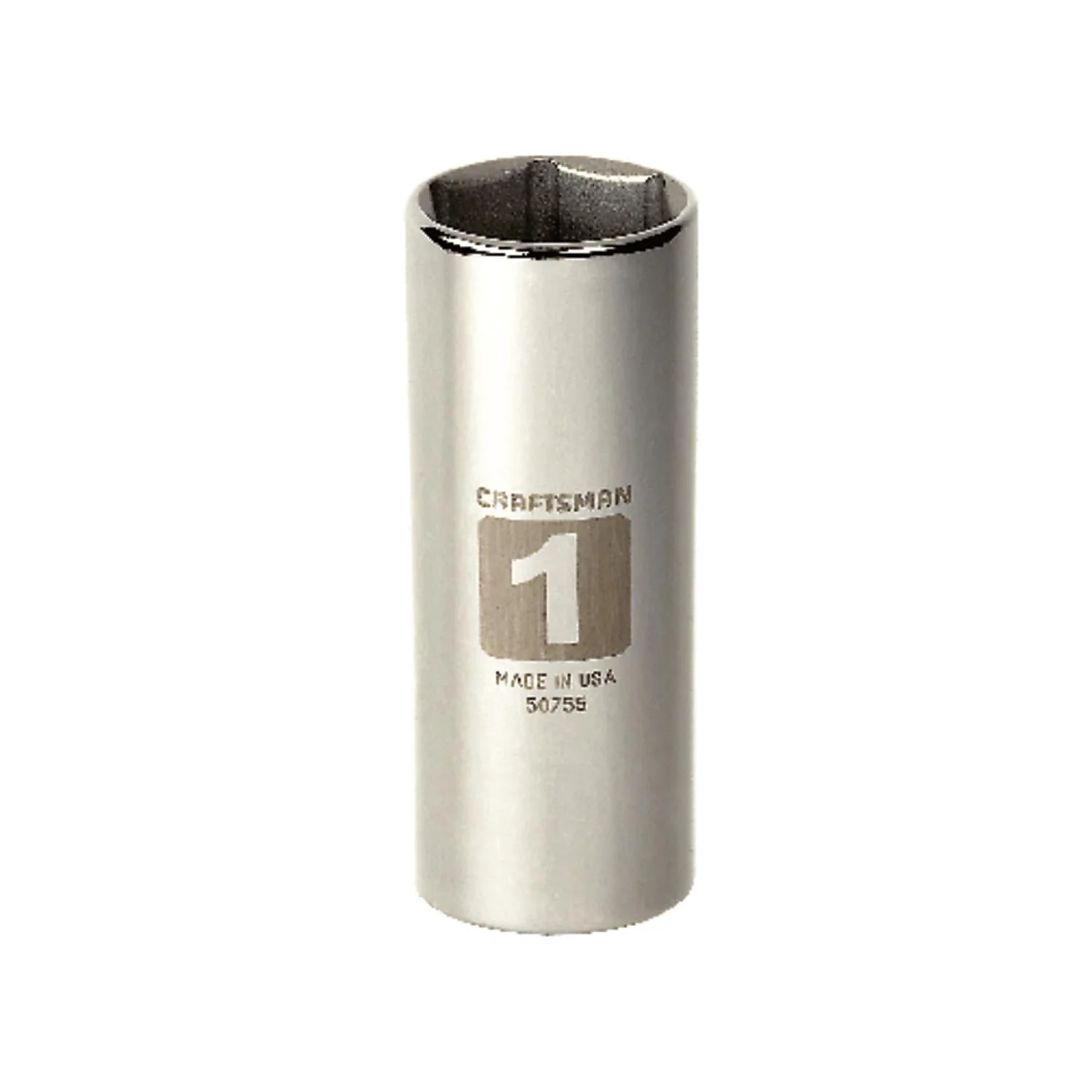 Craftsman SAE 6 Point Deep Socket, 1 in. X 1/2 in. Drive