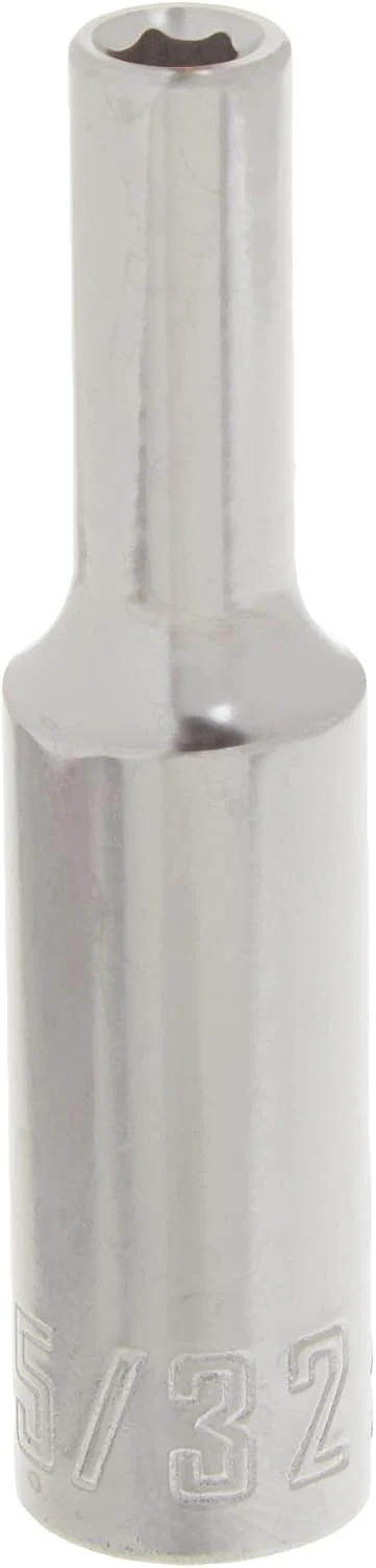Craftsman SAE 6-Point Deep Socket, 5/32 in., 1/4 in. Drive (CMMT99102)