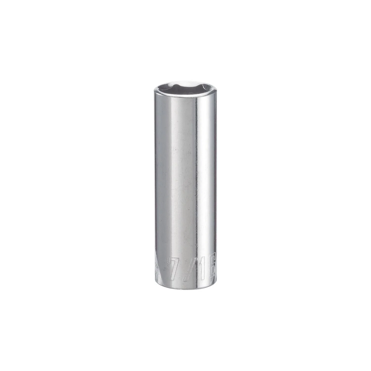 Craftsman SAE 6 Point Deep Socket, 7/16 in. X 1/4 in. Drive