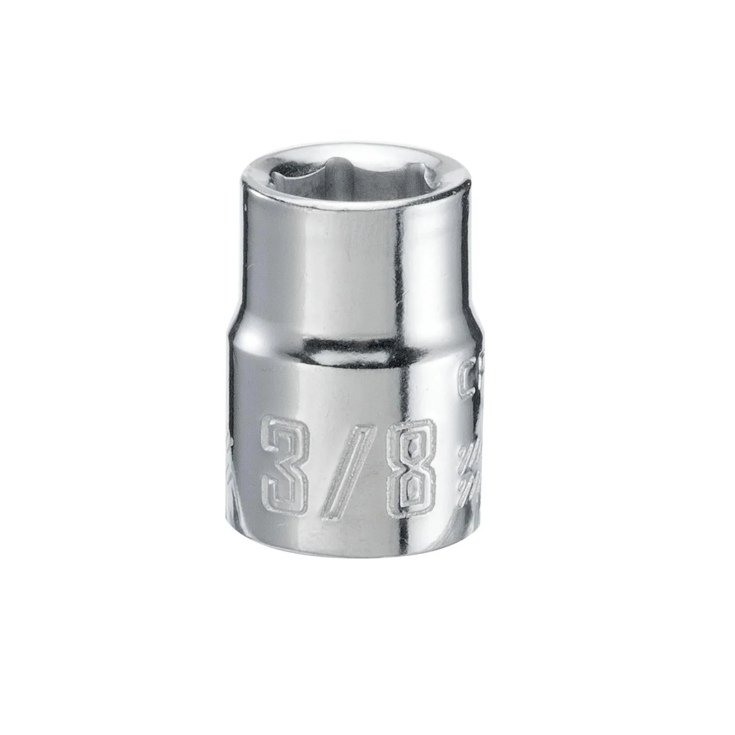 Craftsman SAE 6 Point Shallow Socket - 3/8 in. Drive, 1 pc