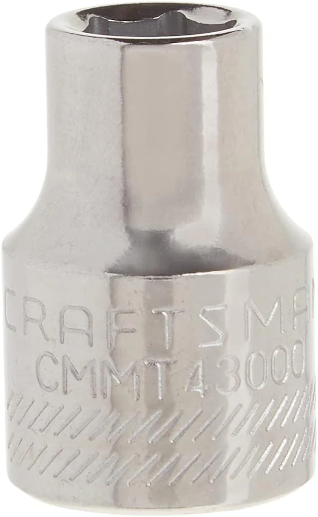 Craftsman SAE 6-Point Shallow Socket, 5/16 in., 3/8 in. Drive (CMMT43000) - Image 3