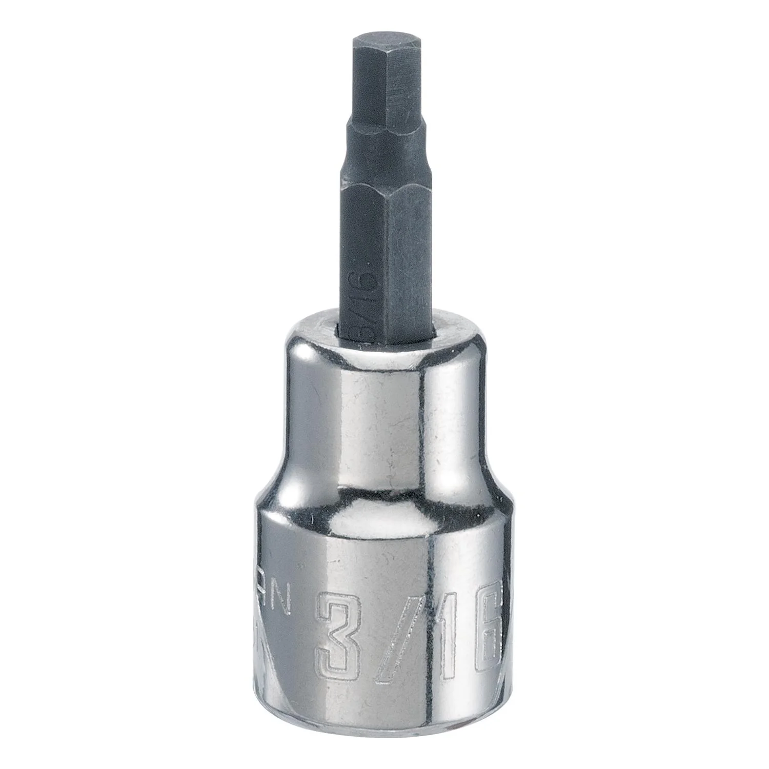 Craftsman SAE Hex Bit Socket 3/16 in. X 3/8 in. Drive 6 Point