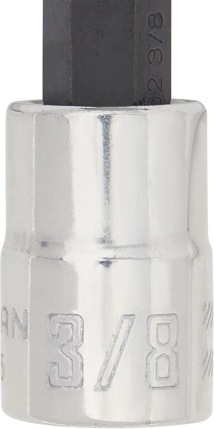 Craftsman SAE Hex Bit Socket Set, 6 pc, 3/8 in. Drive, Polished Chrome - Image 8