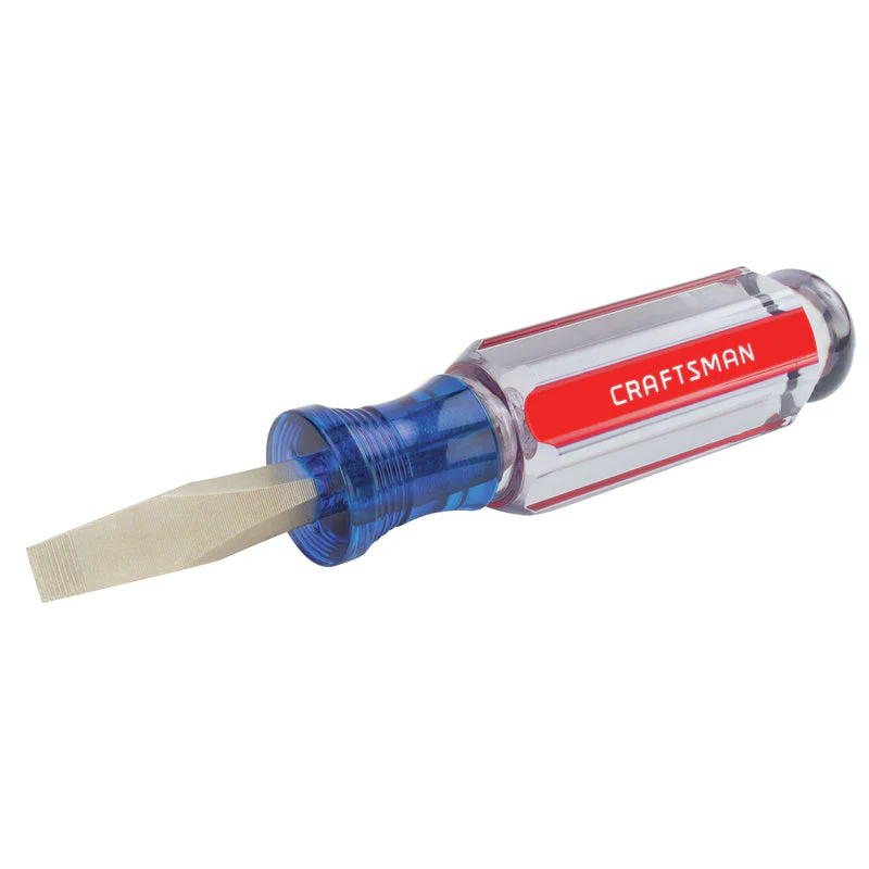 Craftsman Slotted Screwdriver, 5/16 in Tip x 1-3/4 in Shaft Length