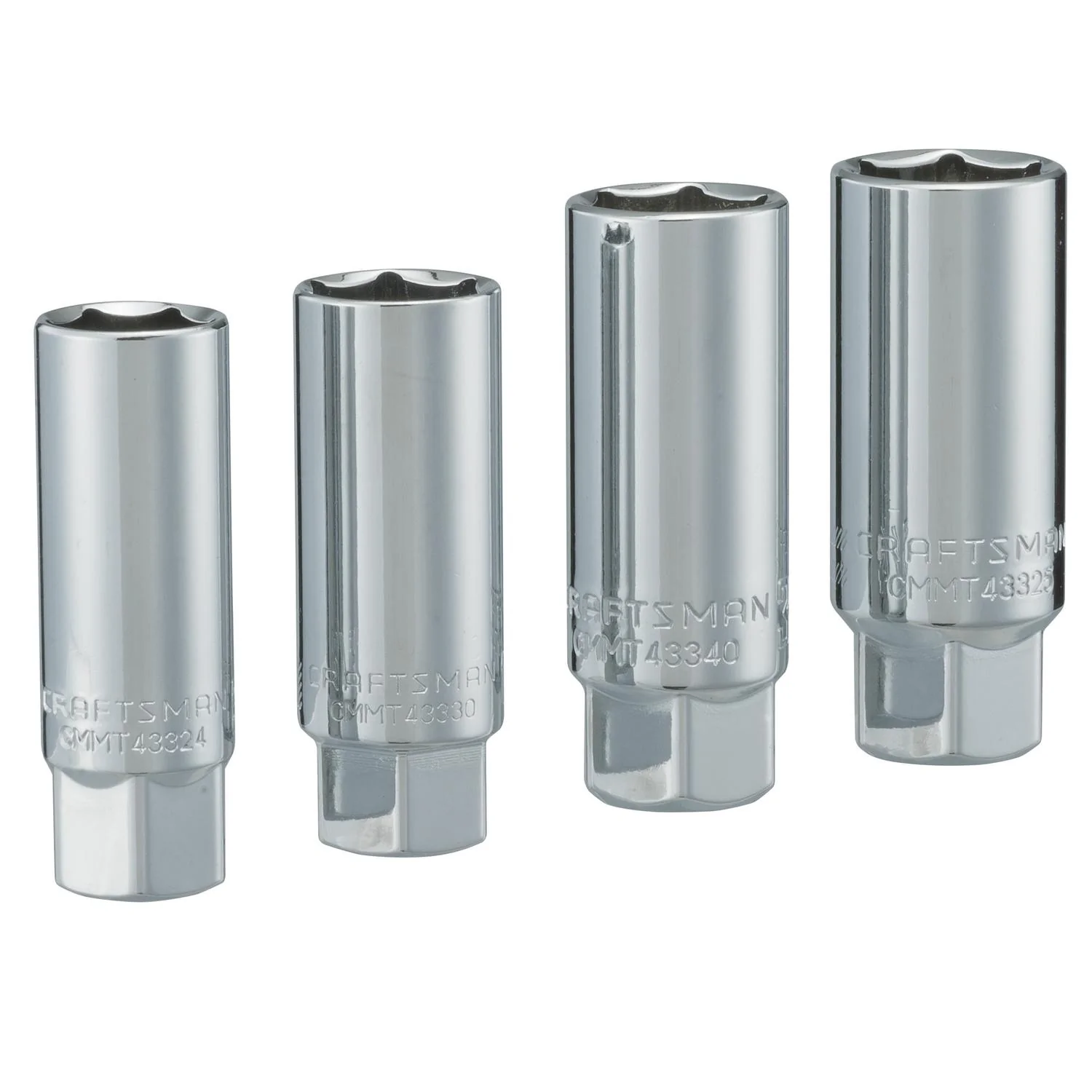 Craftsman Spark Plug Socket Set, 4 pc - Metric and SAE, 3/8 in. Drive - Image 2