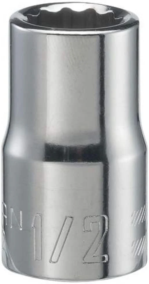 CRAFTSMAN Standard (SAE) 1/2-in Drive 12-Point 1/2-in Shallow Socket