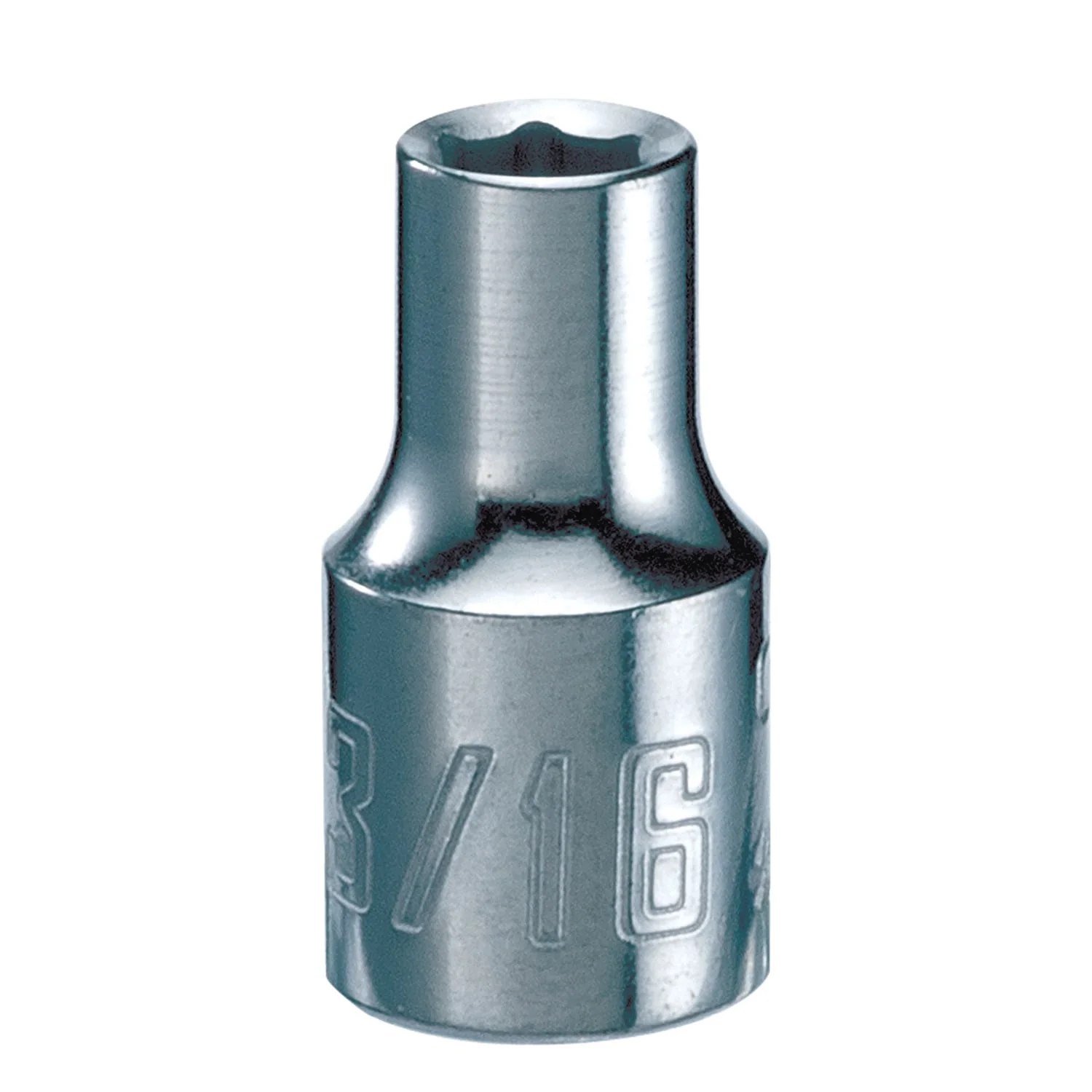 CRAFTSMAN Standard (SAE) 1/4-in Drive 6-Point 3/16-in Shallow Socket