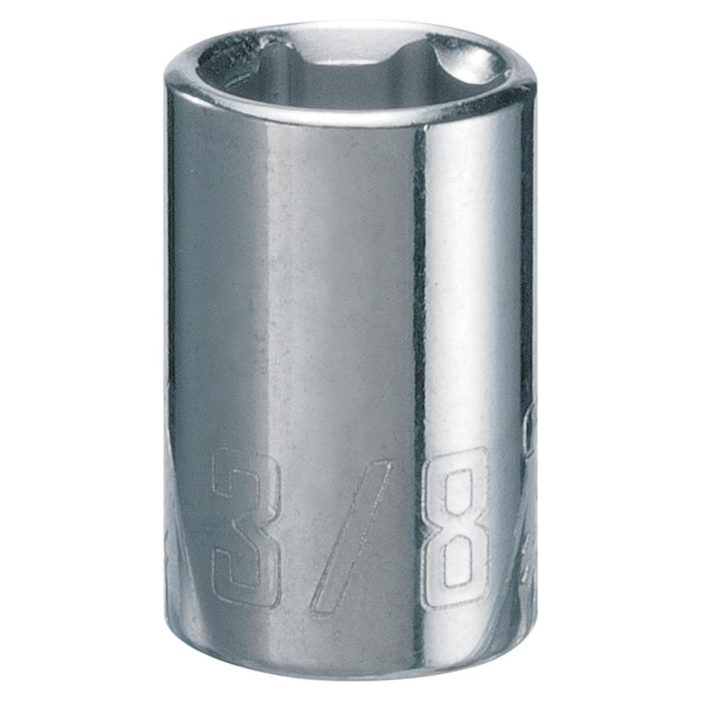 CRAFTSMAN Standard (SAE) 1/4-in Drive 6-Point 3/8-in Shallow Socket