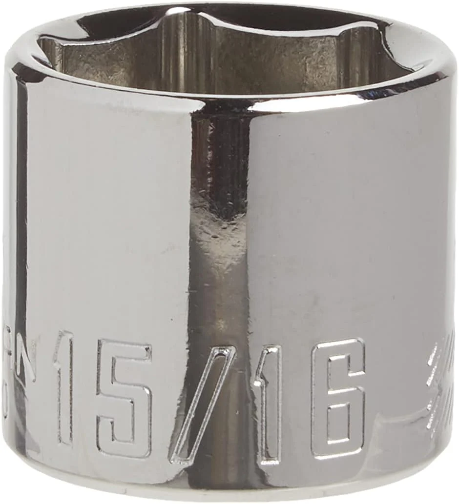 CRAFTSMAN Standard (SAE) 3/8-in Drive 6-Point 15/16-in Shallow Socket