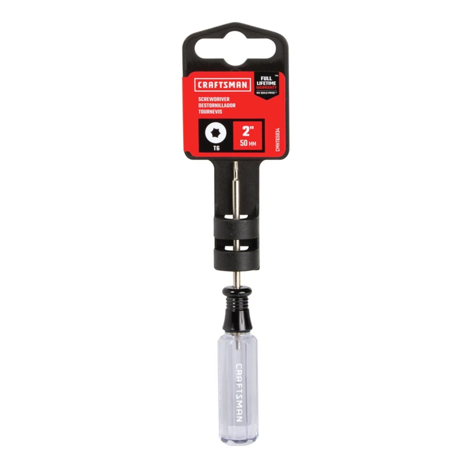Craftsman T6 x 2 in. Torx Screwdriver - Durable and Comfortable