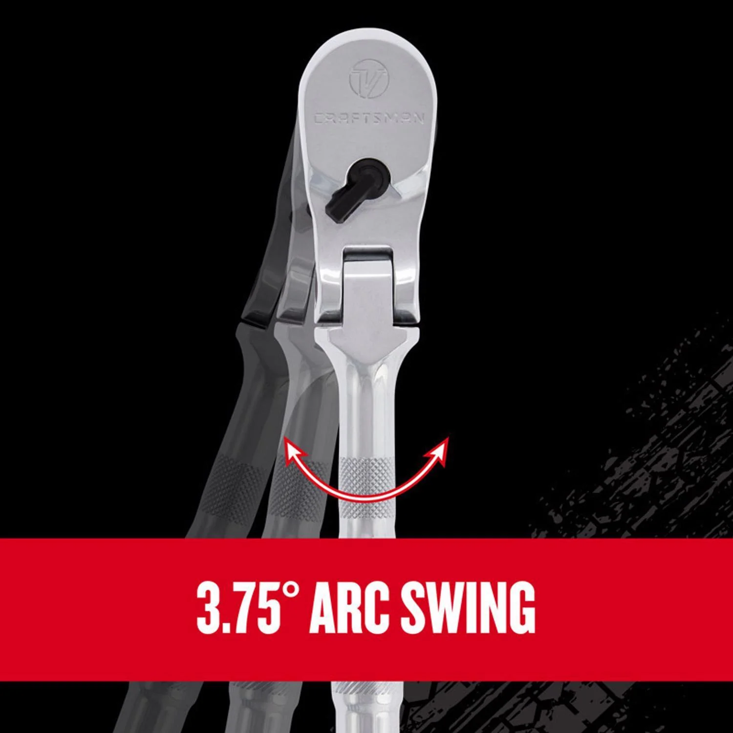 Craftsman V-Series 1/2 in. Drive Flex Head Ratchet with 96 Teeth - Image 5