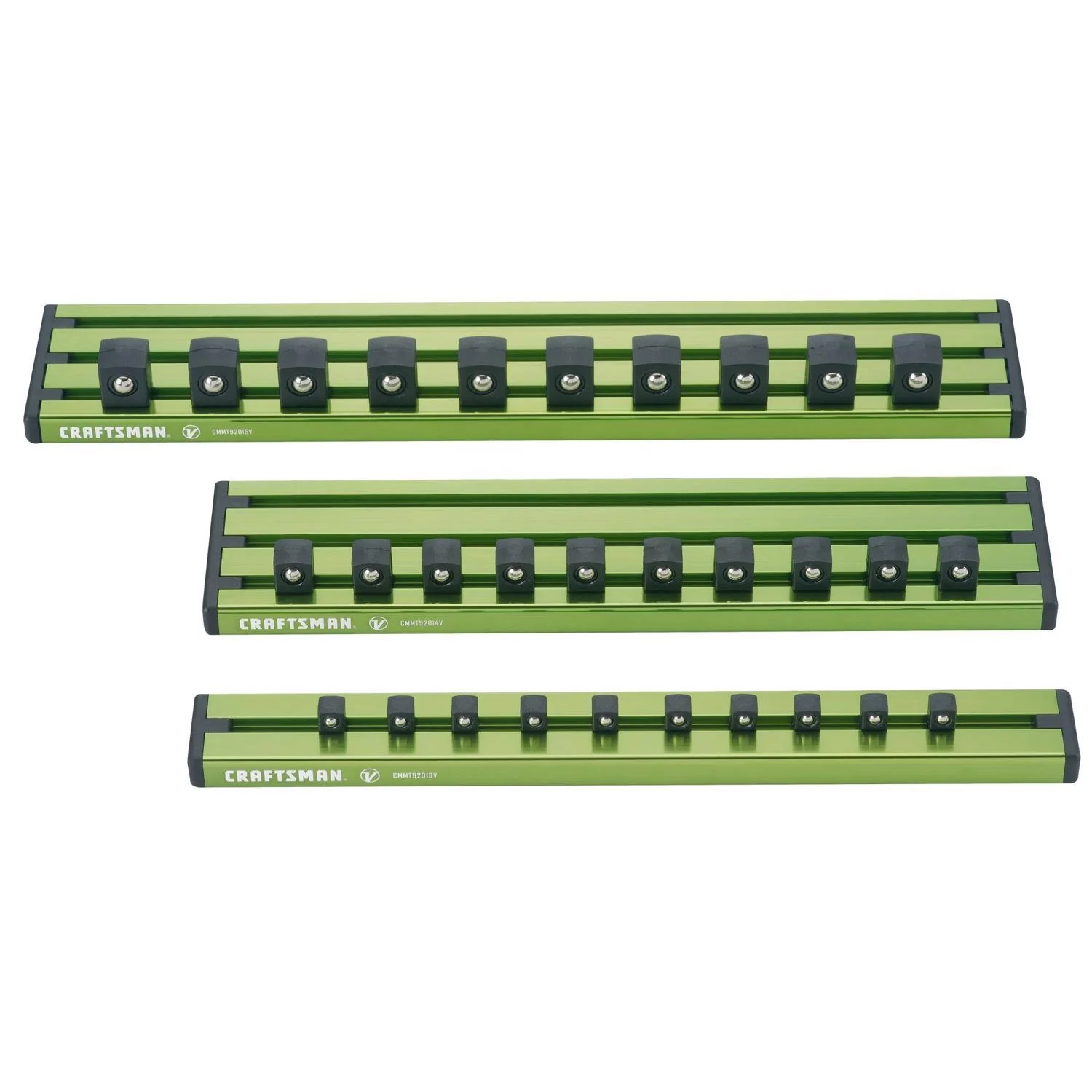 Craftsman V-Series Magnetic Socket Rail Set, 3 pc