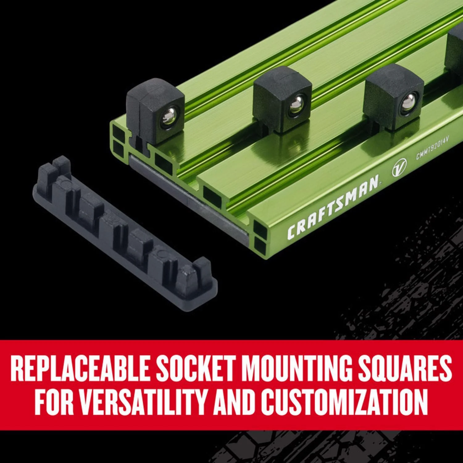 Craftsman V-Series Magnetic Socket Rail Set, 3 pc - Image 4
