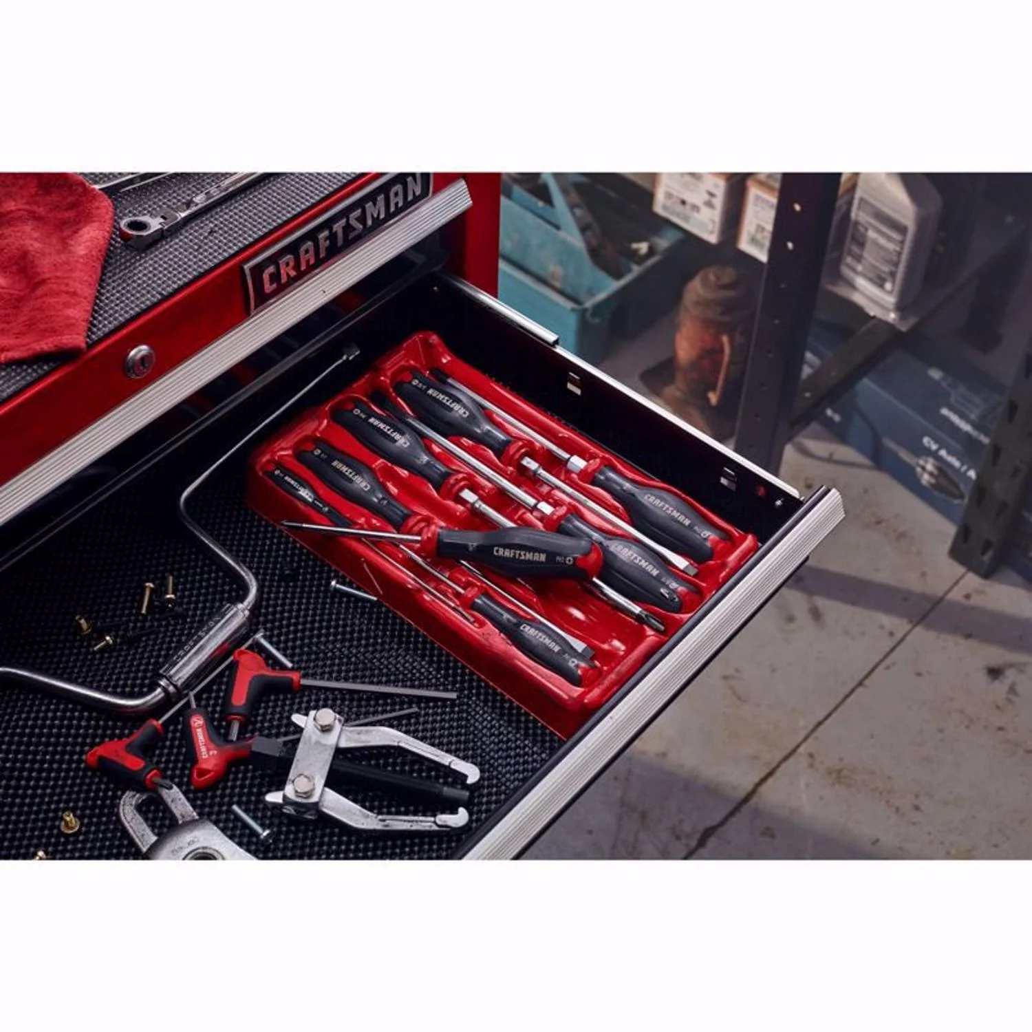 Craftsman V-Series 8pc Screwdriver Set - Durable and Ergonomic - Image 3