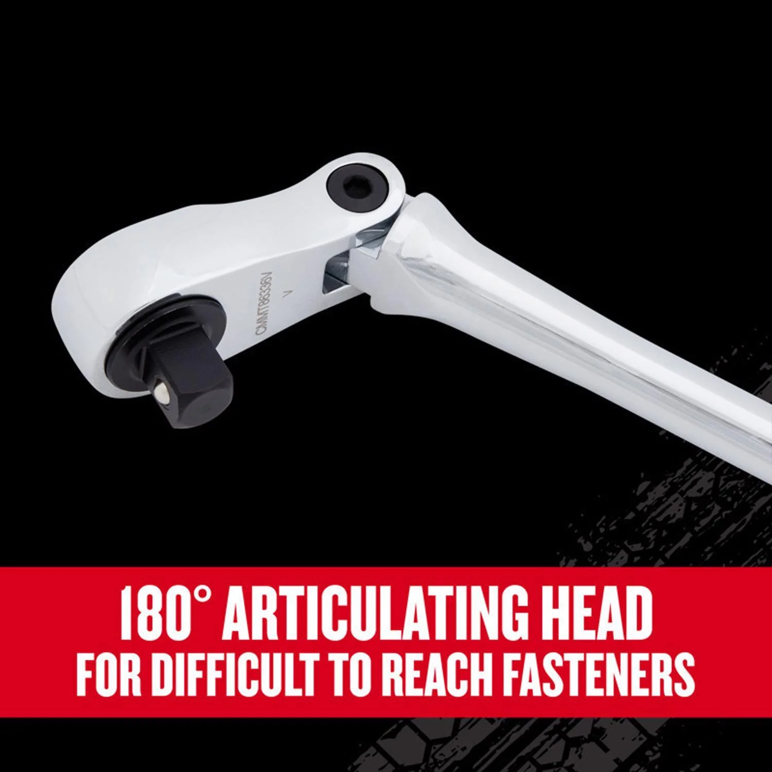 Craftsman V-Series Comfort Grip Long Flex Head Ratchet, 1/2 in. Drive, 96 Teeth - Image 3