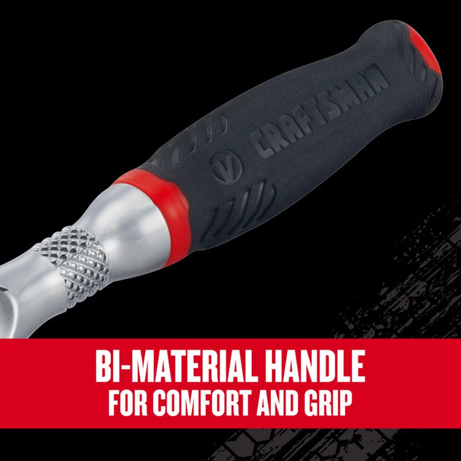 Craftsman V-Series Comfort Grip Ratchet Set - 1/4 and 3/8 in. Drive - Image 2