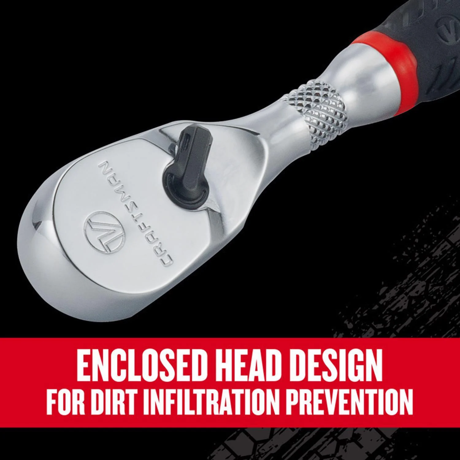 Craftsman V-Series Comfort Grip Ratchet Set - 1/4 and 3/8 in. Drive - Image 4