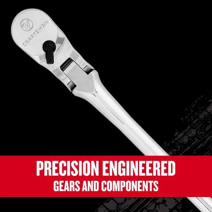 Craftsman V-Series Flex Head Ratchet Set - 1/2, 1/4, and 3/8 in. Drive - Image 7