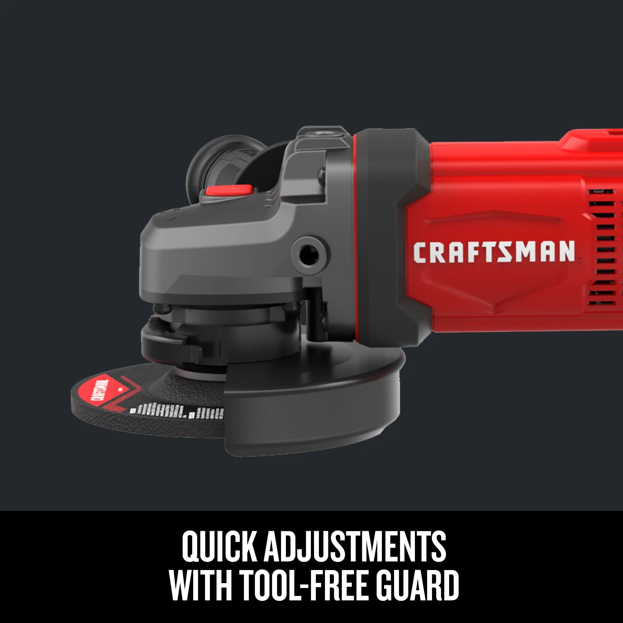 CRAFTSMAN V20 4.5-in 20-Volt Max Trigger Switch Cordless Angle Grinder - Image 6