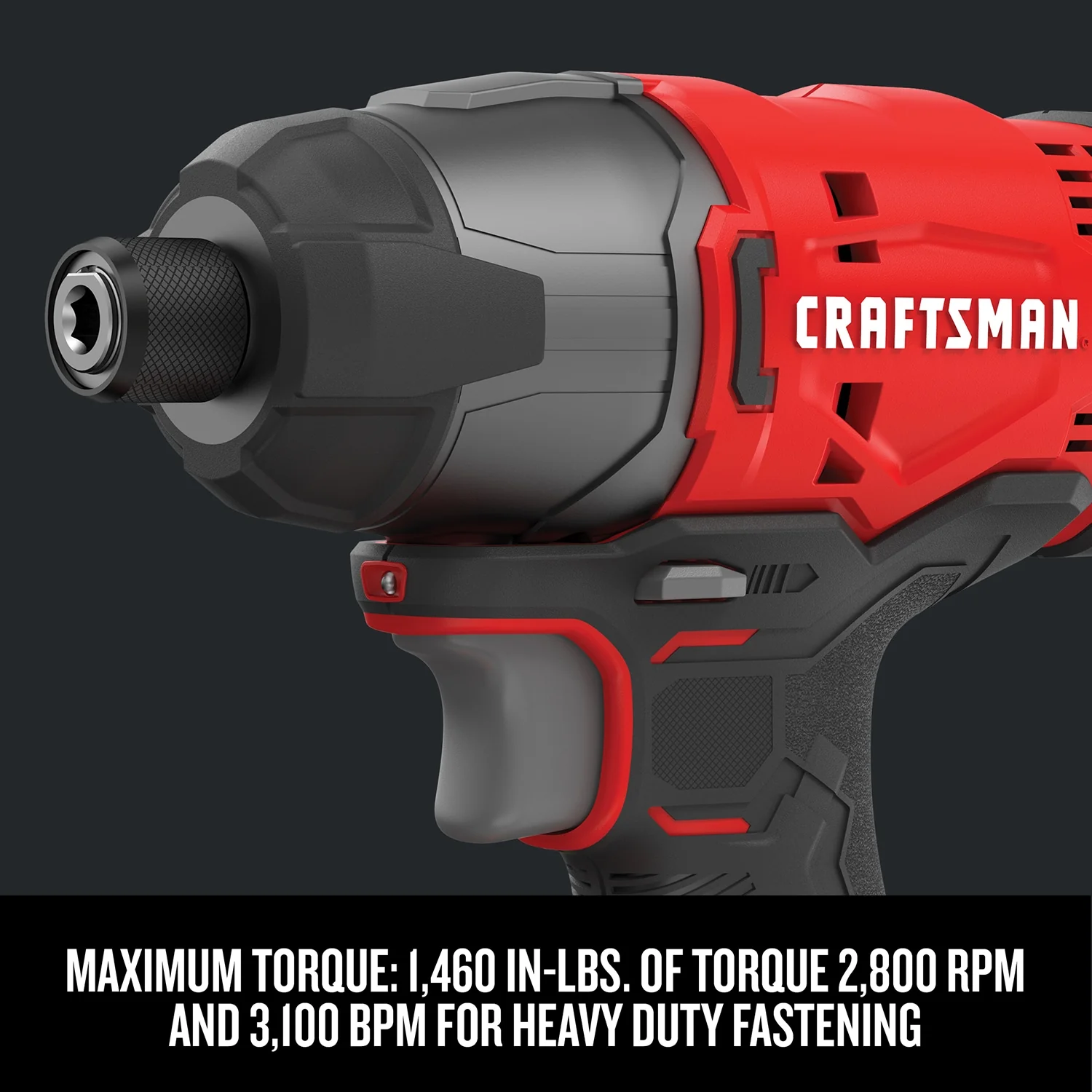 CRAFTSMAN V20 4-Tool 20-Volt Max Power Tool Combo Kit with Drill/Driver, Impact Driver, 6-1/2-in Circular Saw and LED Work Light (Charger and 2 Batteries Included) - Image 5