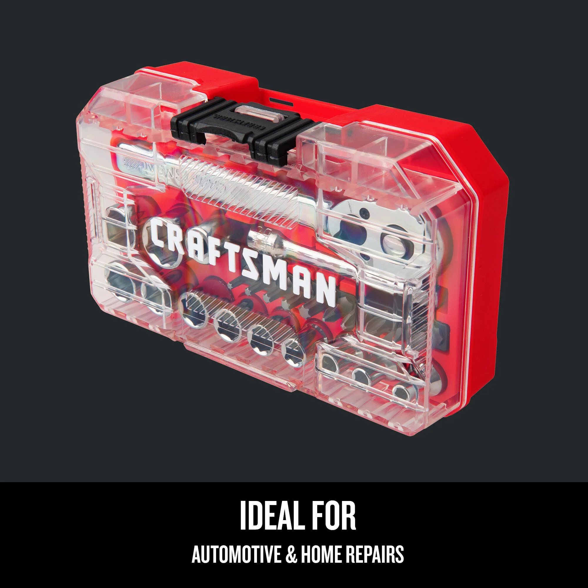 CRAFTSMAN VERSASTACK 24-Piece Metric Polished Chrome Mechanics Tool Set with Hard Case - Image 4