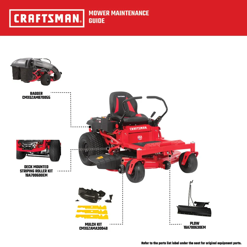 Craftsman Z5600 50-in 23-HP Kohler Gas Zero-Turn Riding Lawn Mower - Image 8