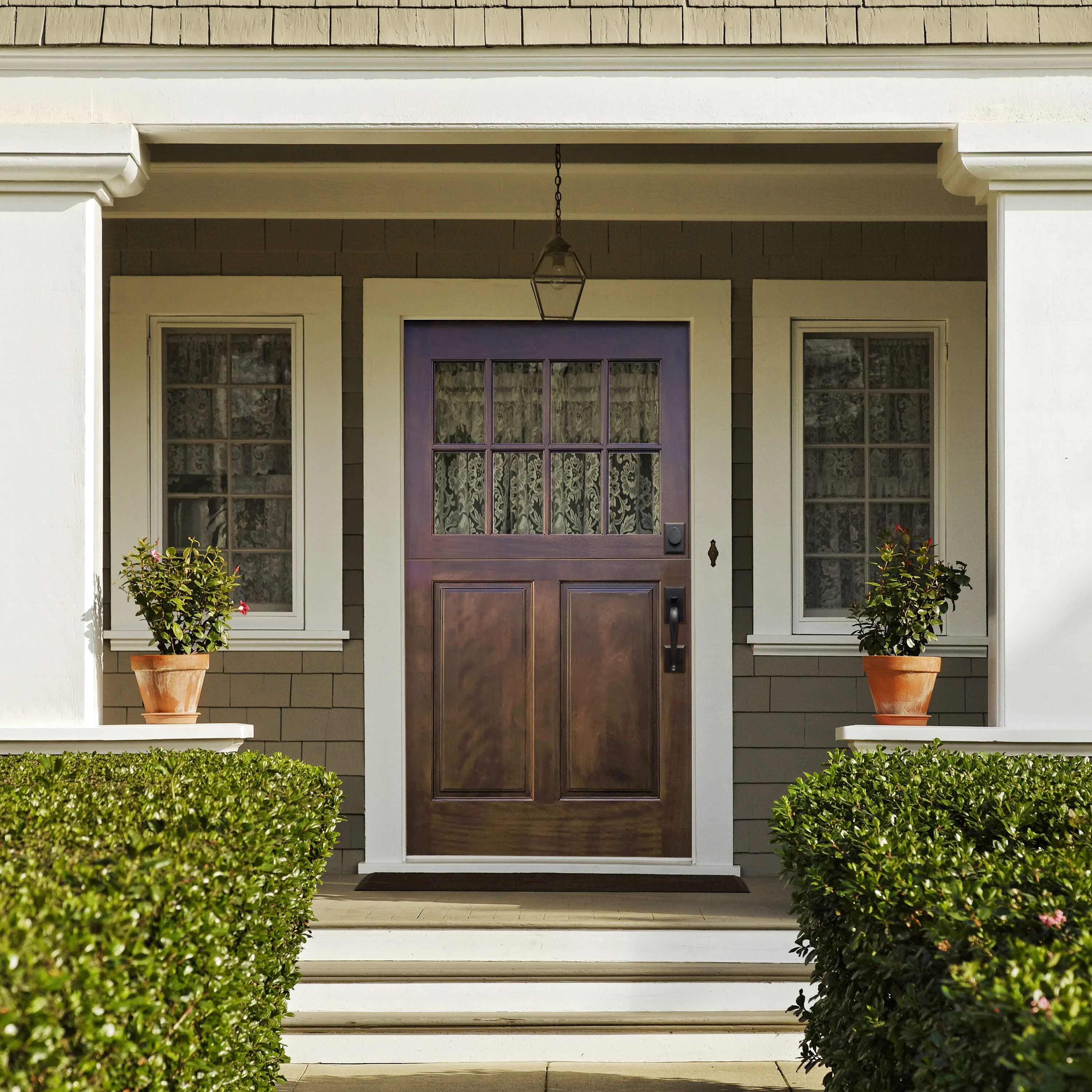 Creative Entryways 2/3 Lite Left-Hand Inswing Unfinished Prehung Dutch Front Door - Image 5