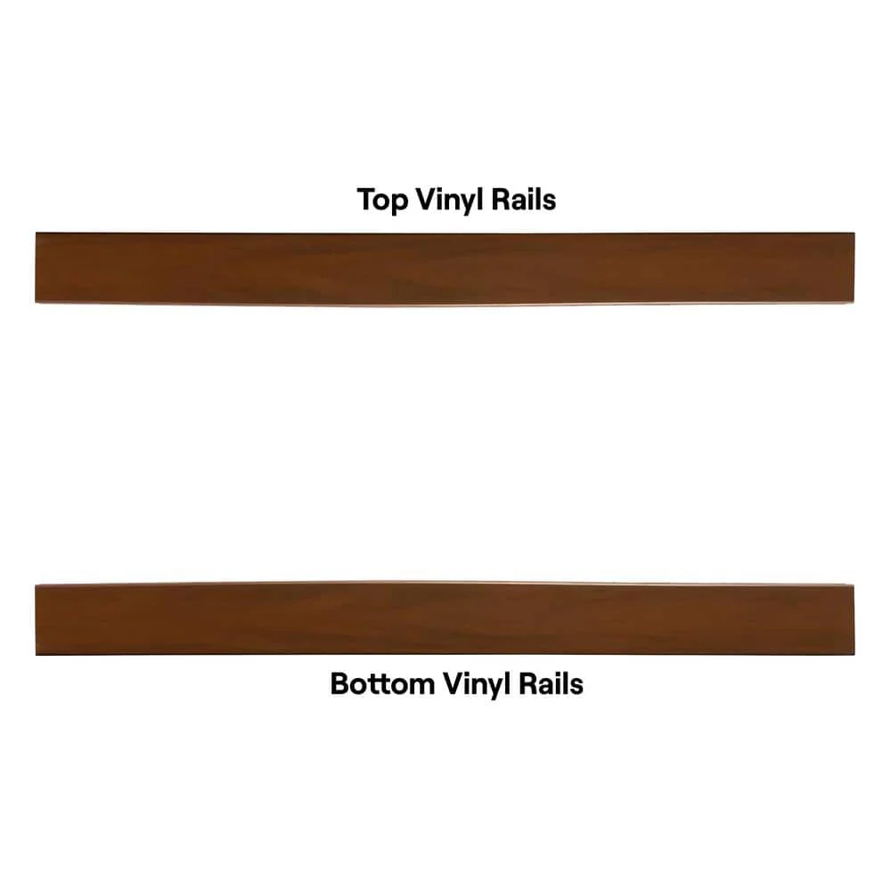 CREATIVE SURFACES 6 ft. x 6 ft. Woodgrain Hickory Vinyl Privacy Fence Panel - Image 3