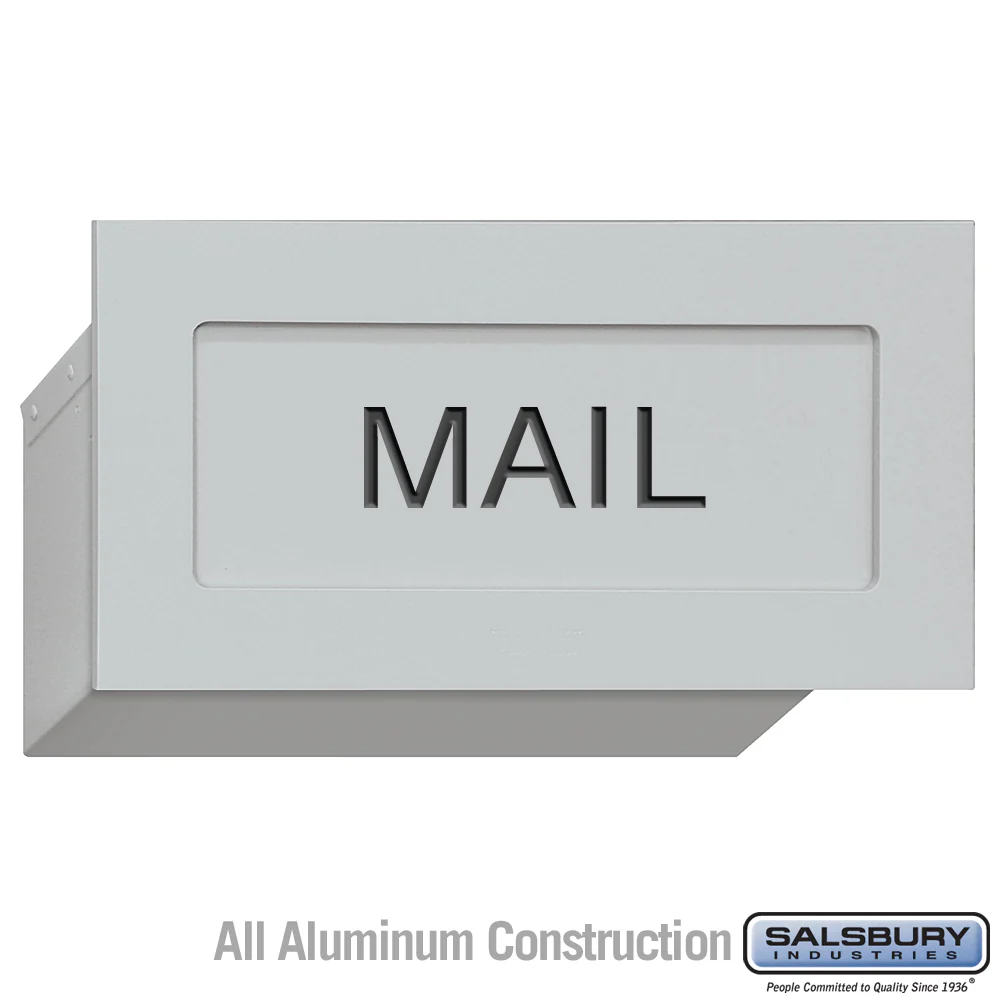 Custom Black-Filled Engraving for Mail Drop
