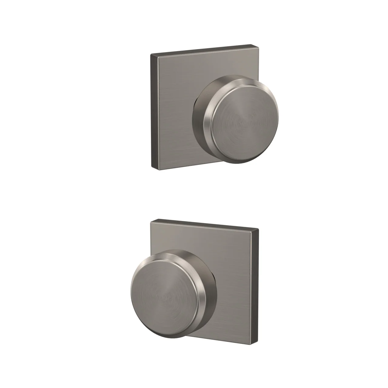 Custom Bowery Matte Black Collins Trim Combined Interior Door Knob - Image 4