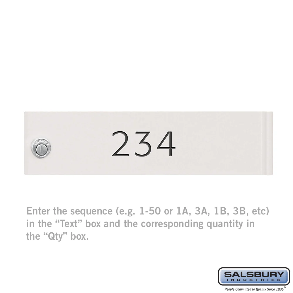 Custom Black-Filled Door Engraving for Letter Box - Image 2