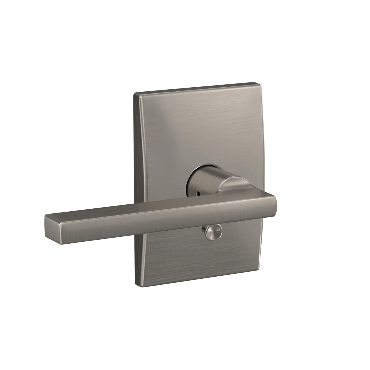 Custom Latitude Matte Black Century Trim Combined Interior Door Lever - Image 2