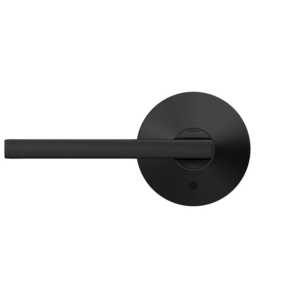 Custom Latitude Matte Black Kinsler Trim Dummy Door Lever (2-Pack) - Image 2