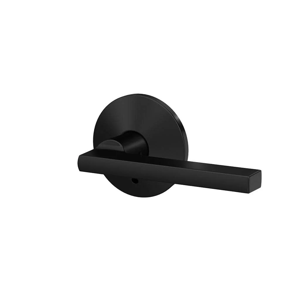 Custom Latitude Matte Black Kinsler Trim Dummy Door Lever (2-Pack) - Image 3
