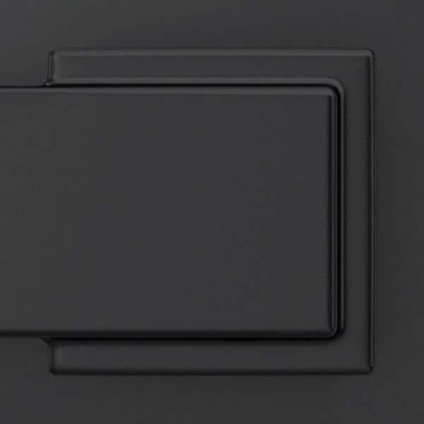 Custom Latitude Matte Black Kinsler Trim Dummy Door Lever (2-Pack) - Image 5