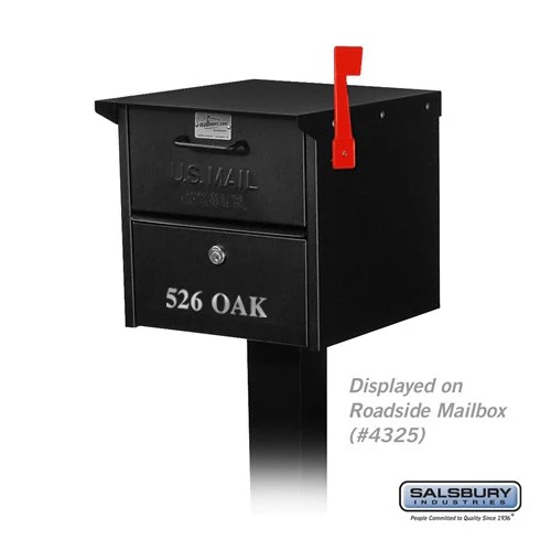 Custom Reflective Vinyl Numbers and Letters - 1 Inch High - Image 3